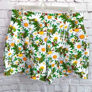 Black Milk Nintendo Yoshi Shorts SZ L